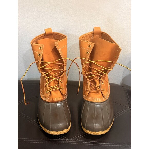 LL Bean Duck Boots Men Size 11 Hunting Waterfowl Game Gore-Tex USA Vintage main image 9